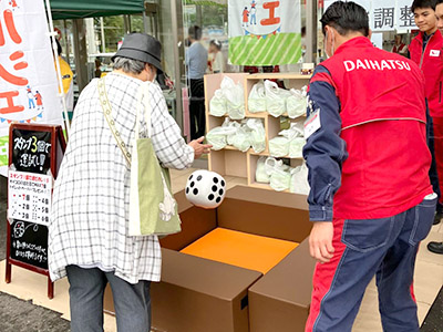 マルシェの様子